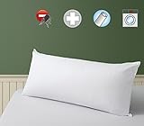 SAVEL Almohada Antiácaros con Tejido 100% algodón,